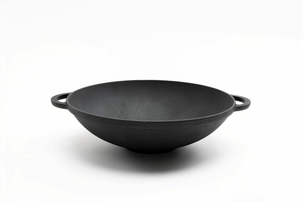 Каструля чавунна WOK 4,5 л ТМ СІТОН 3090W фото