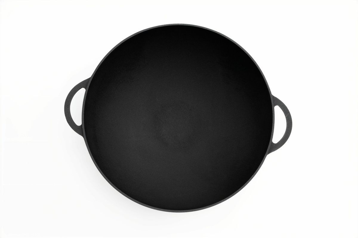 Каструля чавунна WOK 8 л ТМ СІТОН 3415W фото