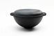 Каструля чавунна WOK 3,5 л з чавунною кришкою-сковородою ТМ СІТОН 2612W-KS фото 3