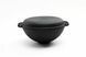 Каструля чавунна WOK 3,5 л з чавунною кришкою-сковородою ТМ СІТОН 2612W-KS фото 2