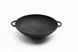 Каструля чавунна WOK 4,5 л з чавунною кришкою-сковородою ТМ СІТОН 3090W-KS фото 8