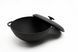 Кастрюля чугунная WOK 5,5 л с чугунной крышкой ТМ СИТОН 3013W-K фото 4